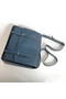 Hermes Steve 35CM Messenger Bag Clemence Leather Dark Blue  Replica