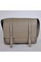 Hermes Steve 35CM Messenger Bag Clemence Leather Grey  Replica