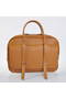 Hermes Steve 38CM Travel Bag Clemence Leather Camel  Replica