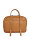 Hermes Steve 38CM Travel Bag Clemence Leather Camel  Replica