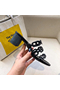 Hermes Tandem Sandals In Black Lambskin  Replica