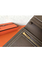 Hermes Taupe Clemence Bearn Gusset Wallet  Replica