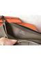 Hermes Taupe Clemence Bearn Gusset Wallet  Replica
