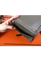 Hermes Taupe Epsom Bearn Gusset Wallet  Replica