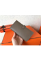 Hermes Taupe Epsom Bearn Gusset Wallet  Replica