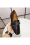 Hermes Time Loafers In Black Goatskin  Replica