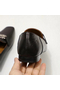 Hermes Time Loafers In Black Goatskin  Replica