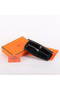 Hermes Togo Leather Perforated Zippy Wallet 9032 Black  Replica