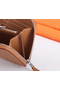 Hermes Togo Leather Perforated Zippy Wallet 9032 Coffee  Replica