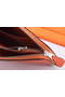 Hermes Togo Leather Perforated Zippy Wallet 9032 Orange  Replica