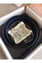 Hermes Tonight 38MM Reversible Belt In Navy/Black Epsom Leather  Replica