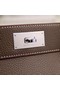 Hermes Toolbox Bag Original Togo Leather H3259 Grey  Replica