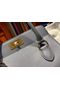 Hermes Toolbox Togo Bag Original Leather 3259 Gray  Replica