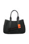 Hermes Tote Bag Canvas & Leather H1035 Black  Replica