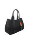 Hermes Tote Bag Canvas & Leather H1035 Black  Replica