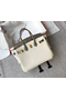 Hermes Touch Birkin 25cm Limited Edition White Bag  Replica