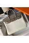 Hermes Touch Birkin 25cm Limited Edition White Bag  Replica