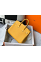 Hermes Touch Birkin 25cm Limited Edition Yellow Bag  Replica