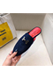 Hermes Trocadero Mules In Blue Suede  Replica