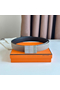 Hermes Typo Reversible Belt 32MM in Grey Epsom Calfskin  Replica