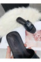 Hermes Villa Sandals In Black Calfskin  Replica