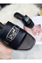 Hermes Villa Sandals In Black Calfskin  Replica