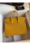 Hermes Yellow Touch Birkin 30cm Bag Shiny Niloticus Crocodile Skin  Replica