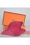 Hermes Zipper Cards Wallet Togo Leather A908 Peach  Replica