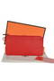 Hermes Zipper Cards Wallet Togo Leather A908 Red  Replica