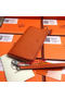 Hermes Zipper Wallet Grainy Leather HA309 Orange  Replica