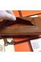 Hermes Zipper Wallet Grainy Leather HA309 Wheat  Replica