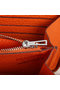 Hermes Zipper Wallet Original Leather A309 Orange  Replica