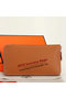 Hermes Zipper Wallet Original Saffiano Leather A309 Camel  Replica