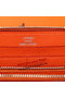 Hermes Zipper Wallet Original Saffiano Leather A309 Orange  Replica