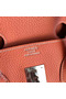 Hermes Birkin 40 Handmade Bag In Crevette Clemence Leather Replica