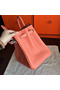 Hermes Birkin 40 Handmade Bag In Crevette Clemence Leather Replica