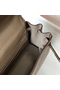 Hermes Kelly 32cm Bag In Gris Tourterelle Clemence Leather GHW Replica
