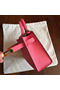 Hermes Kelly Mini II Handmade Bag In Rose Lipstick Epsom Leather Replica