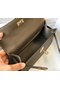 Hermes Kelly Pochette Bag In Taupe Grey Epsom Leather Replica