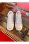 Hermes Men's C-Addict Sneakers In White Perforated Calfskin Replica