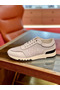 Hermes Men's C-Addict Sneakers In White Perforated Calfskin Replica