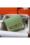 Hermes Roulis 19cm Evercolor 9D H9003 light green&Gold Replica