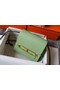 Hermes Roulis 19cm Evercolor 9D H9003 light green&Gold Replica
