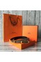 Hermes Roulis buckle & Reversible leather strap 13 mm H065538 grey Replica