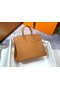 Hermes Birkin 25CM Epsom Bag Original Leather H25E brown Replica