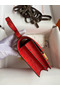Hermes Constance 18 Handmade Bag In Red Ostrich Leather Replica