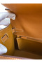 Hermes Kelly Sellier 32 Handmade Bag In Gold Epsom Calfskin Replica
