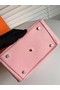 Hermes Lindy Original Togo Leather Bag 5086 Pink Replica
