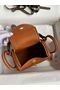 Hermes mini Lindy Original Togo Leather Bag OLD19 brown Replica