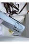 Hermes Original Epsom Leather KEL2278 sky blue&Silver-Tone Metal Replica
